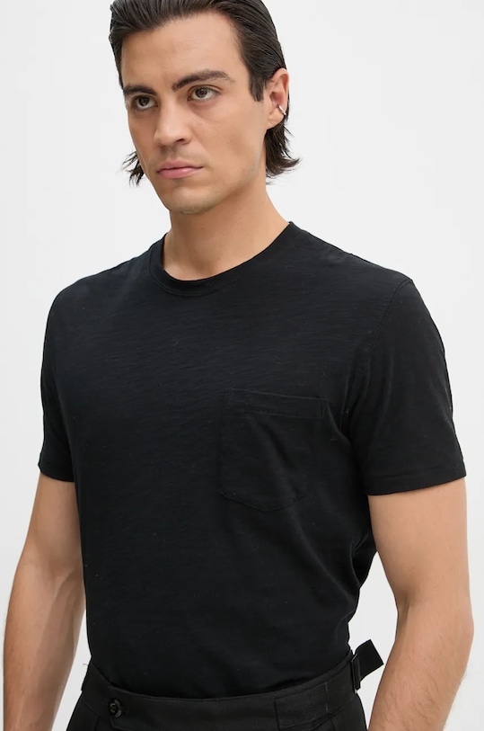 Дрехи Памучна тениска ZADIG&VOLTAIRE JMTS01708 черен