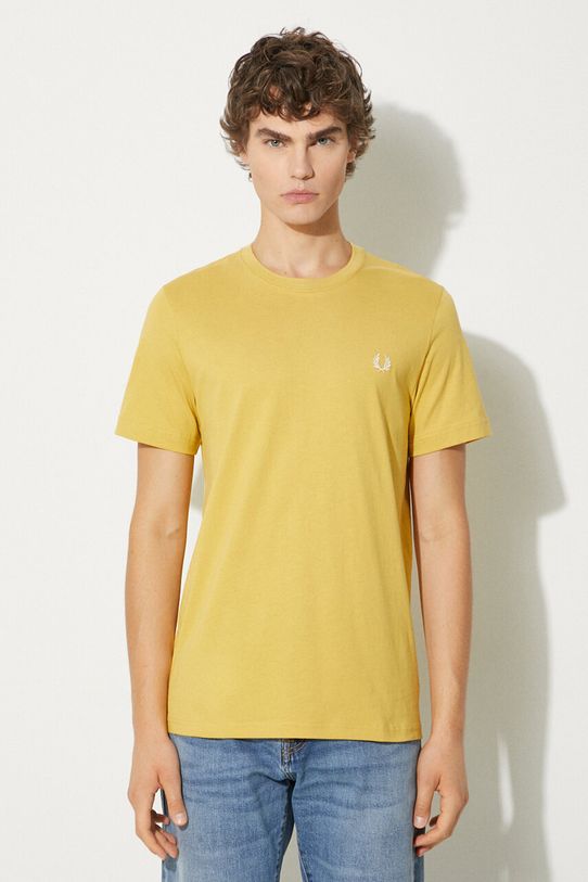 Fred Perry t-shirt bawełniany Crew Neck T-Shirt
