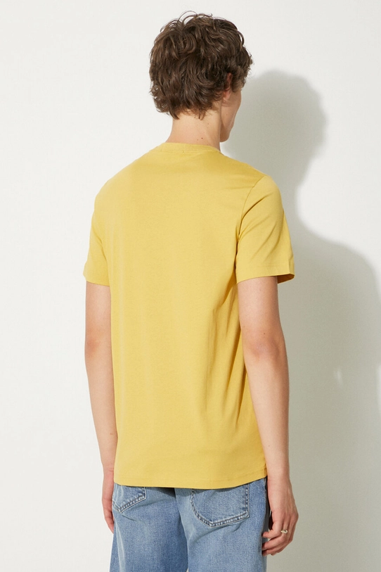 Fred Perry cotton t-shirt Crew Neck T-Shirt M1600.W48 yellow AW24