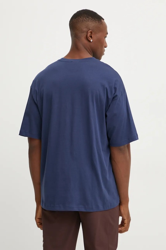 Odzież Champion t-shirt bawełniany 220279 granatowy