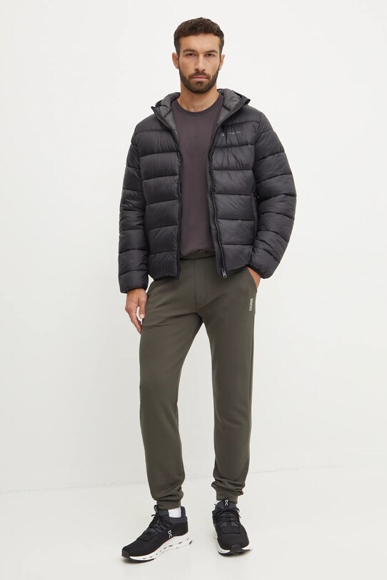 Бавовняна футболка Champion 220425 сірий AW24