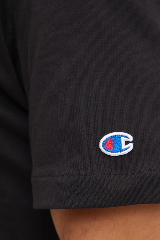 Champion t-shirt in cotone 220432 nero