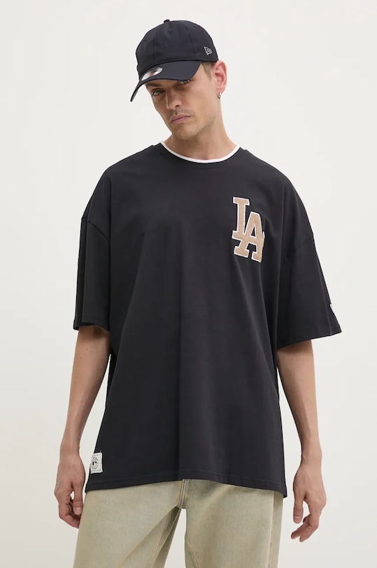 Одяг Бавовняна футболка New Era LOS ANGELES DODGERS 60564869 темно-синій