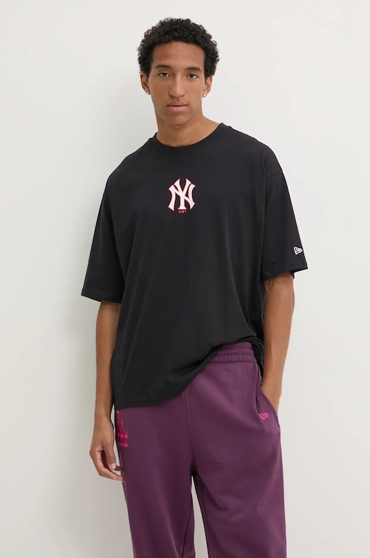 Oblečení Bavlněné tričko New Era NEW YORK YANKEES 60564764 námořnická modř