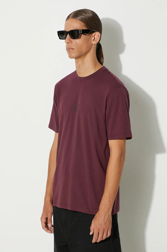 C.P. Company cotton t-shirt 30/1 Jersey Bold British Sailor violet 17CMTS167A005100W