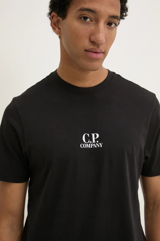 C.P. Company t-shirt in cotone 30/1 Jersey Bold British Sailor nero 17CMTS167A005100W