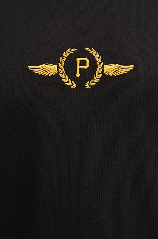 Хлопковая футболка 47 brand MLB Pittsburgh Pirates BB020TMQOGU627517JK чёрный