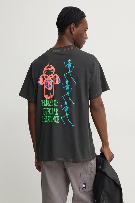Îmbrăcăminte Volcom tricou din bumbac A4332404 gri