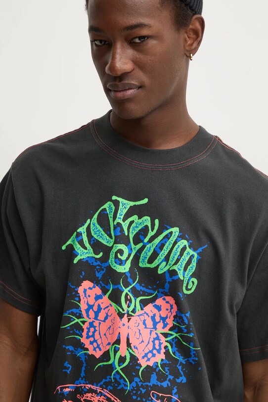 Volcom tricou din bumbac gri A4332404