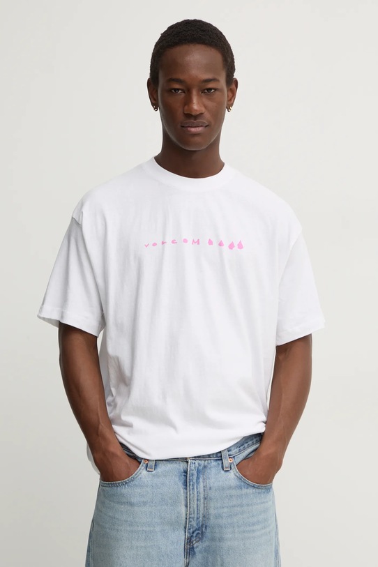 Ruházat Volcom pamut póló x ARTHUR LONGO A4332413 fehér