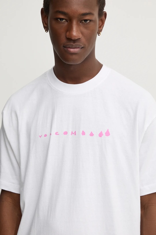 Volcom pamut póló x ARTHUR LONGO A4332413 fehér