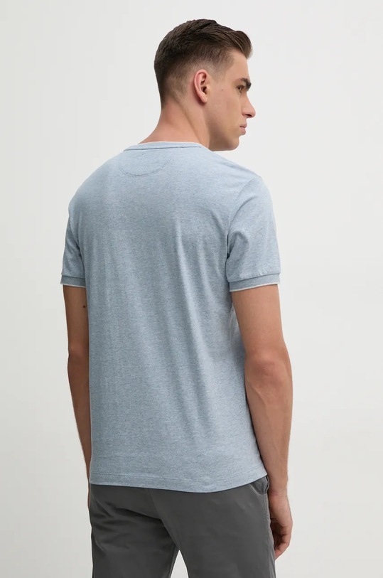 Oblečení Bavlněné tričko Hackett London HM500838 modrá