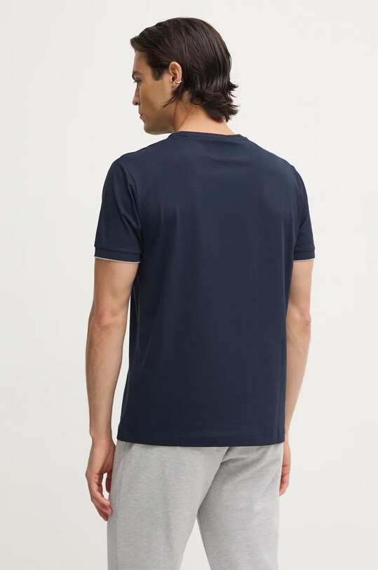 Îmbrăcăminte Hackett London tricou din bumbac HM500846 bleumarin