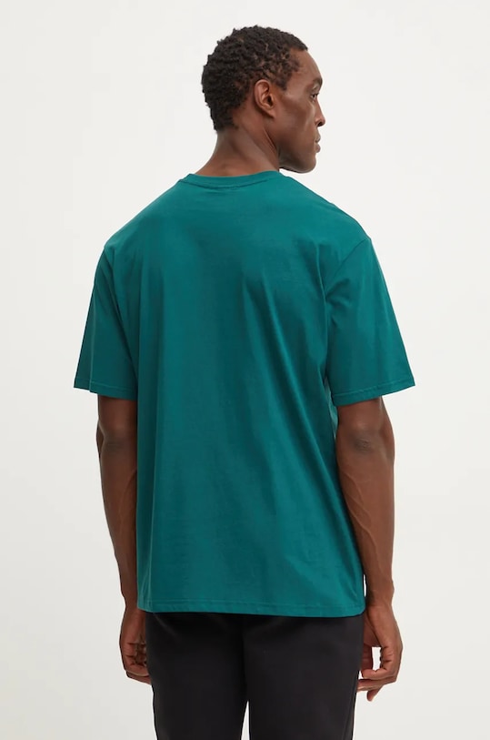 Дрехи Памучна тениска Fila Lezhe FAM0768 зелен