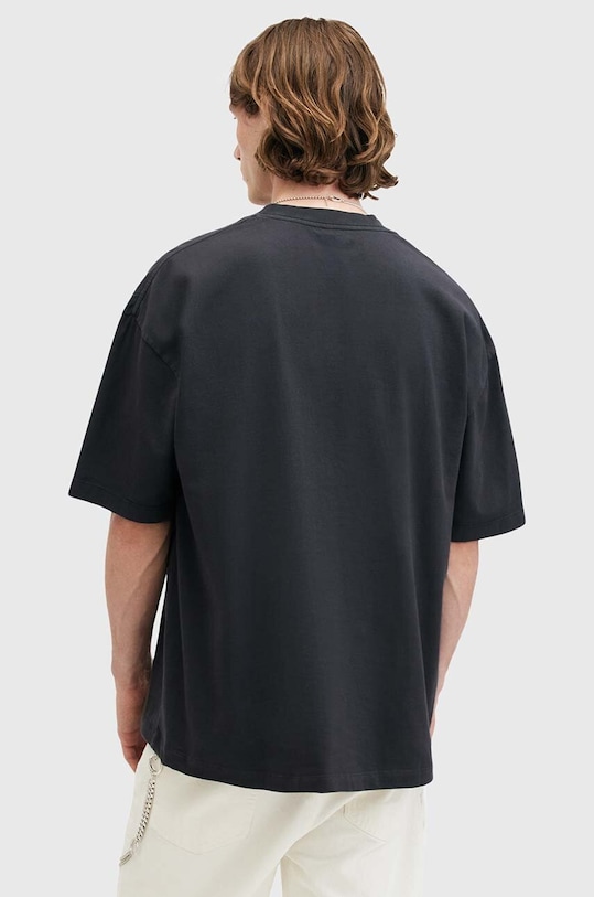 Îmbrăcăminte AllSaints tricou din bumbac XANDER SS CREW M006PB negru