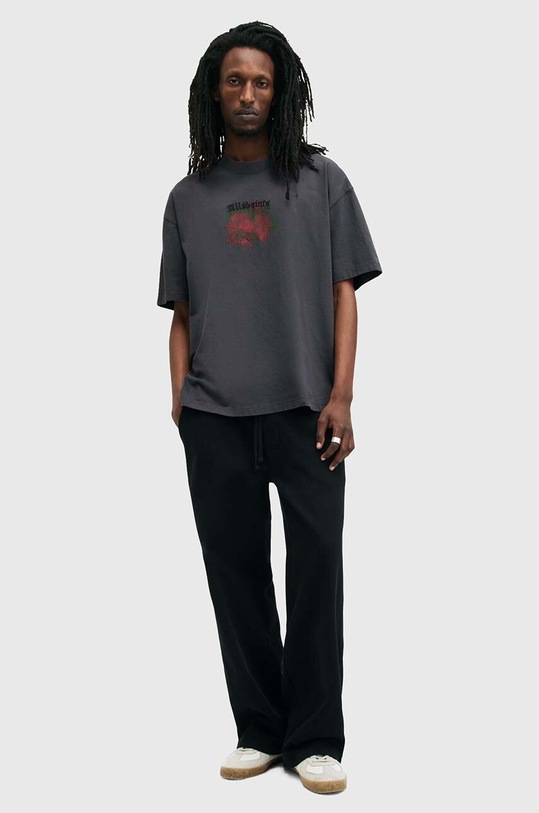 Bavlněné tričko AllSaints MELROSE SS CREW M007PB