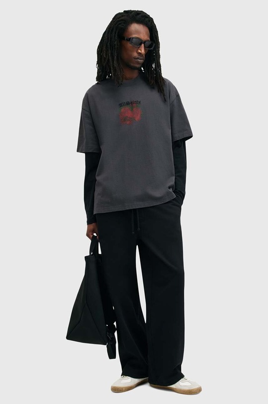 Bavlněné tričko AllSaints MELROSE SS CREW M007PB