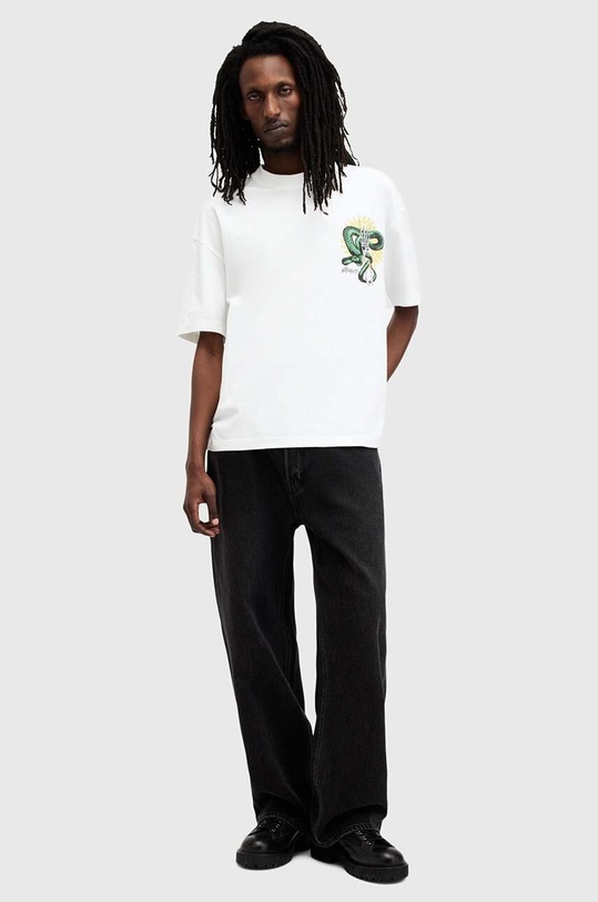 AllSaints tricou din bumbac KRAIT SS CREW M018PB