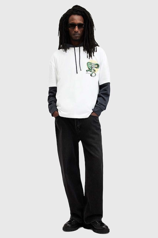 AllSaints tricou din bumbac KRAIT SS CREW M018PB