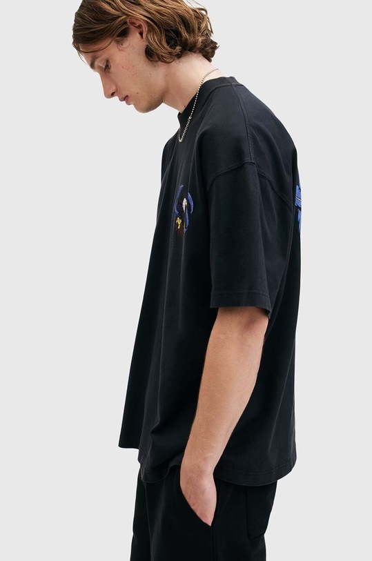 AllSaints tricou din bumbac SOARER M019PB negru
