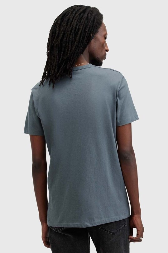 Одяг Бавовняна футболка AllSaints TONIC M028JB блакитний