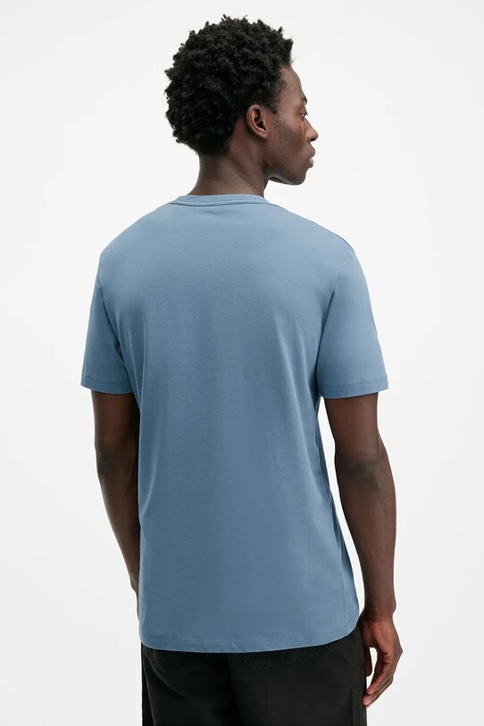 AllSaints tricou din bumbac BRACE M030JB albastru AA00