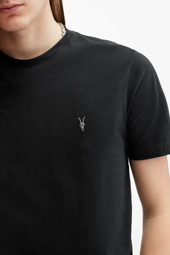 Îmbrăcăminte AllSaints tricou din bumbac BRACE M030JB negru