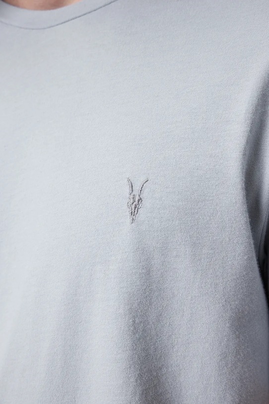 Бавовняна футболка AllSaints BRACE 3-pack блакитний M031JB