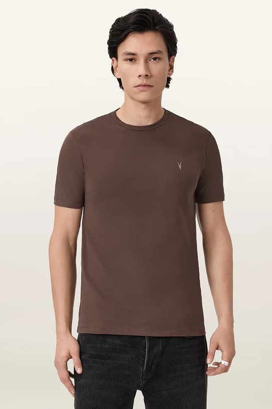 Odzież AllSaints t-shirt bawełniany BRACE 3-pack M031JB beżowy