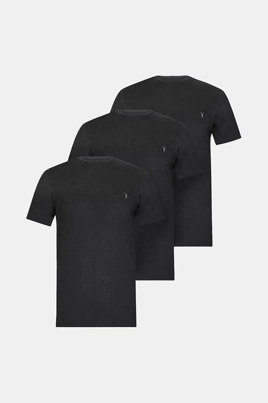 Bavlněné tričko AllSaints BRACE 3-pack M031JB vícebarevná
