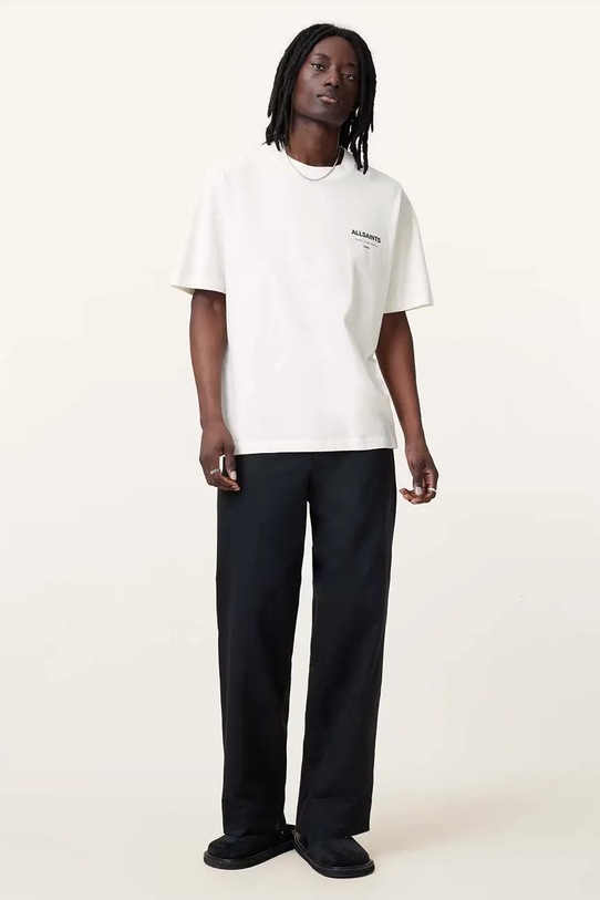 AllSaints t-shirt bawełniany UNDERGROUND M071PB