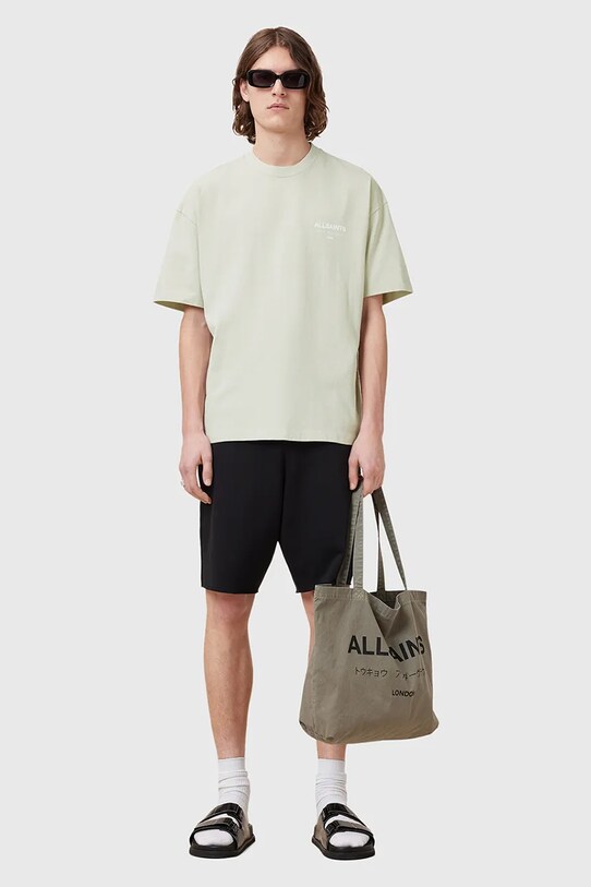 AllSaints t-shirt bawełniany UNDERGROUND M071PB