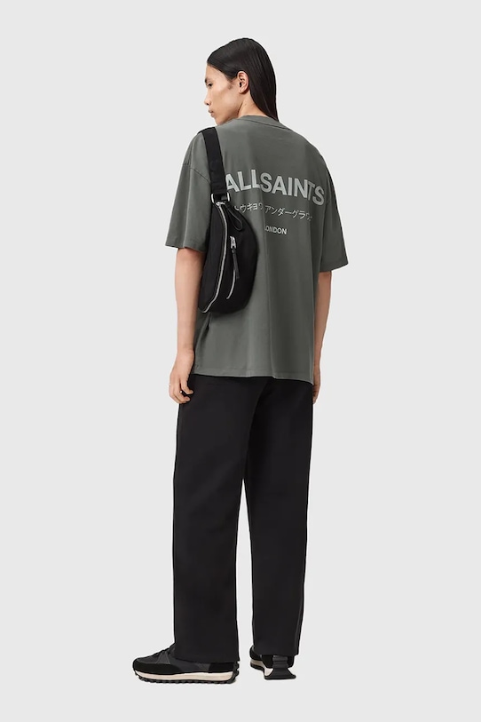 AllSaints t-shirt bawełniany UNDERGROUND M071PB
