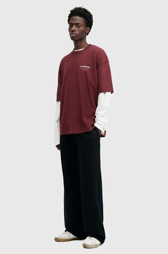 AllSaints tricou din bumbac UNDERGROUND M071PB