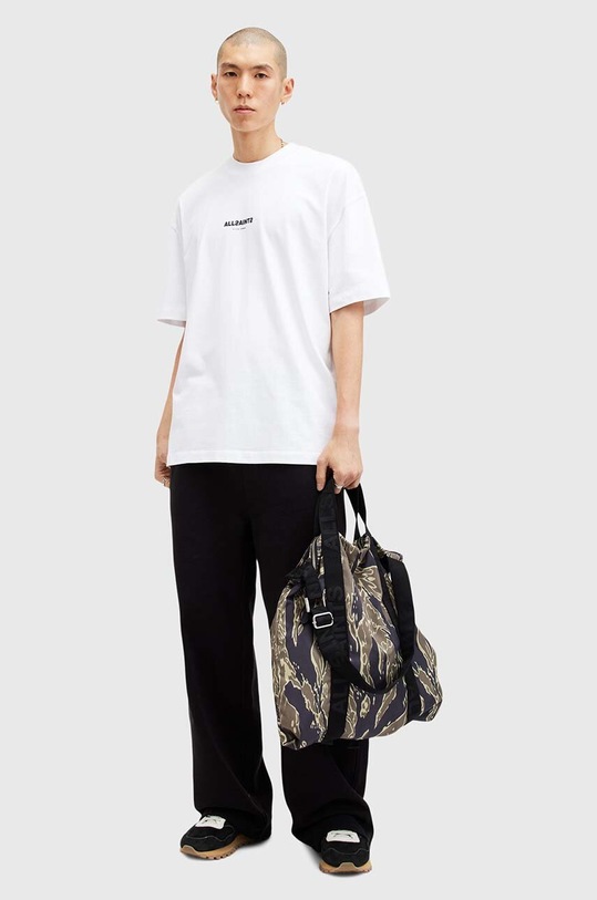 AllSaints t-shirt in cotone SUBVERSE M074PB bianco