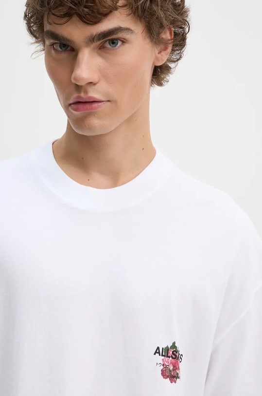 AllSaints t-shirt in cotone bianco M092PB
