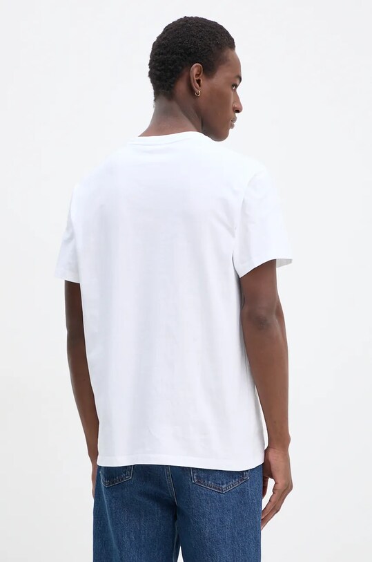 Îmbrăcăminte FROM FUTURE tricou din bumbac MTS00830 alb