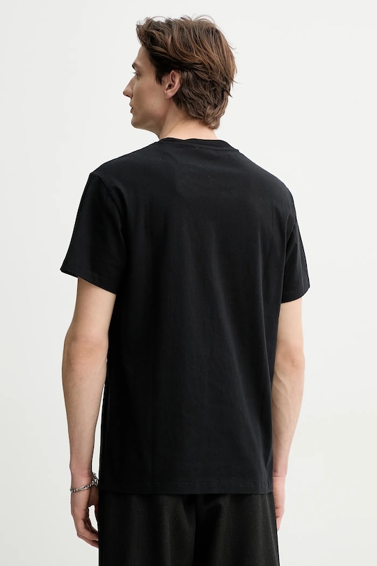 Odzież FROM FUTURE t-shirt bawełniany MTS00830 czarny