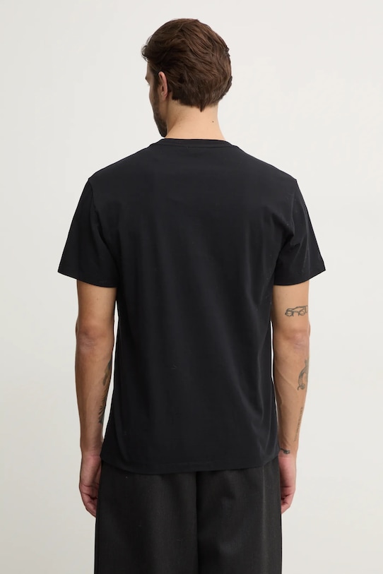 Îmbrăcăminte FROM FUTURE tricou din bumbac MTS00830 negru