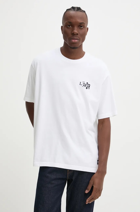 Levi's tricou Levi's Skateboarding alb A1005
