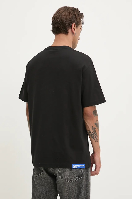 Îmbrăcăminte Karl Lagerfeld Jeans tricou din bumbac 246D1701 negru