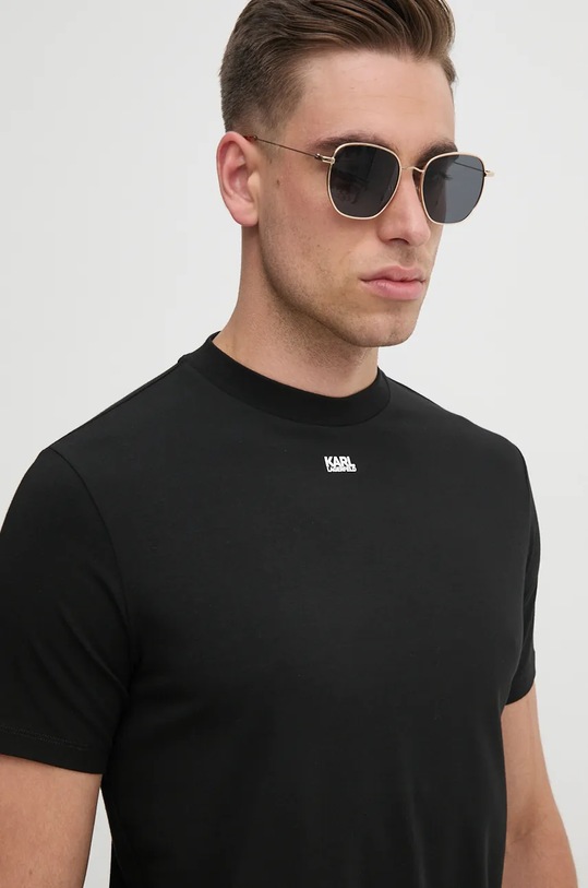 Karl Lagerfeld t-shirt czarny 542221.755034