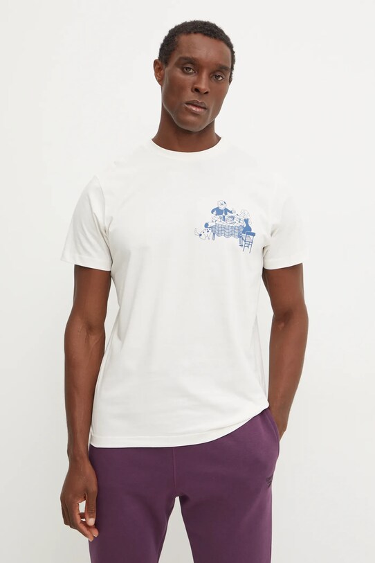 Oblečenie Bavlnené tričko Picture D&S Doggo MTS1188 béžová