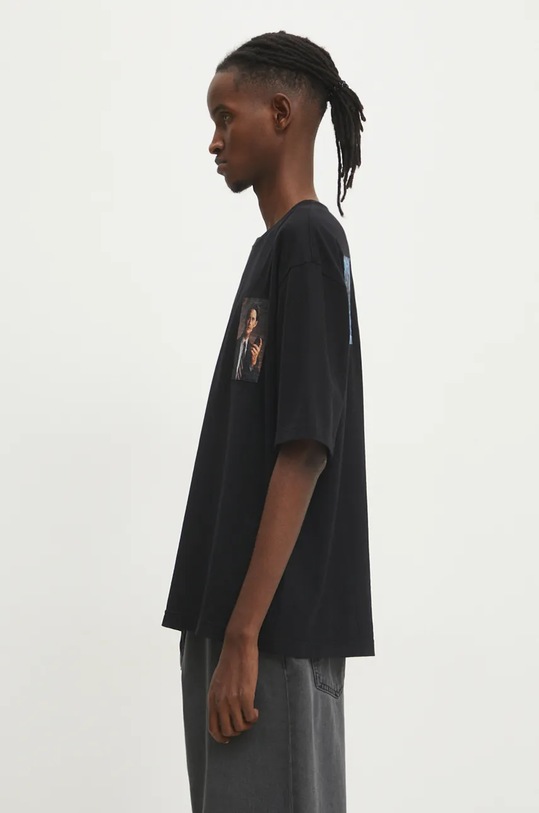 Undercover cotton t-shirt x Twin Peaks UC2D4809.2 black AW24