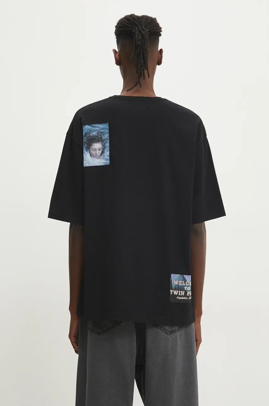 Clothing Undercover cotton t-shirt x Twin Peaks UC2D4809.2 black