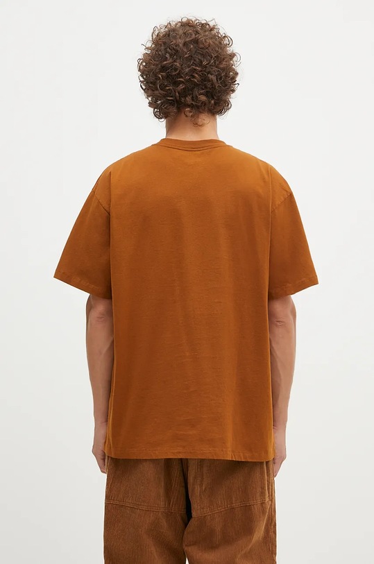 Îmbrăcăminte Aries tricou din bumbac Temple SS Tee AR6000002 maro