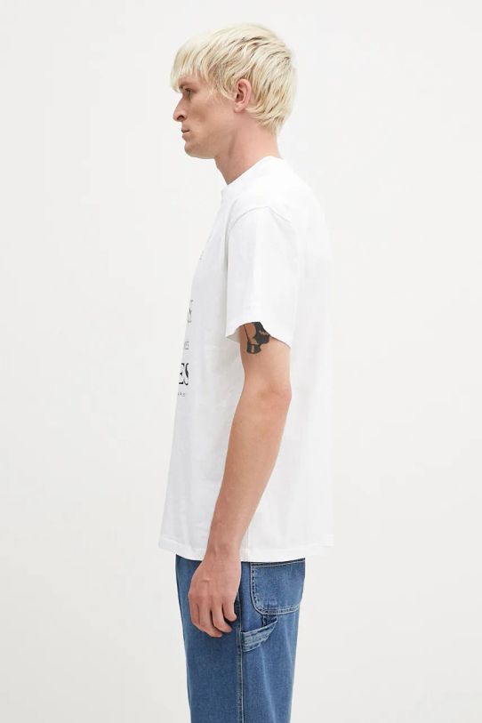 Бавовняна футболка Aries Perfume SS Tee AR6000502 білий AW24