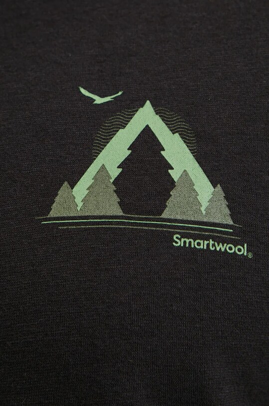Smartwool tricou sport Go Far. Feel Good. negru SW002471