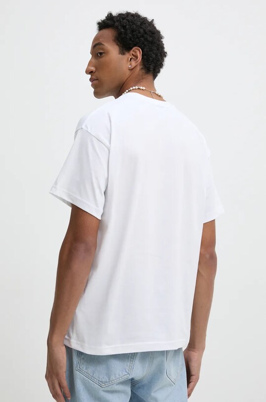 Ρούχα Βαμβακερό μπλουζάκι Zoo York 60690031 λευκό