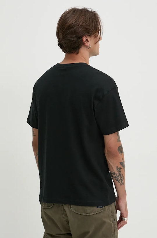 Îmbrăcăminte Zoo York tricou din bumbac 60690029 negru